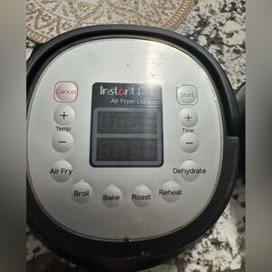 instant pot air fryer lid and basket 6 qt